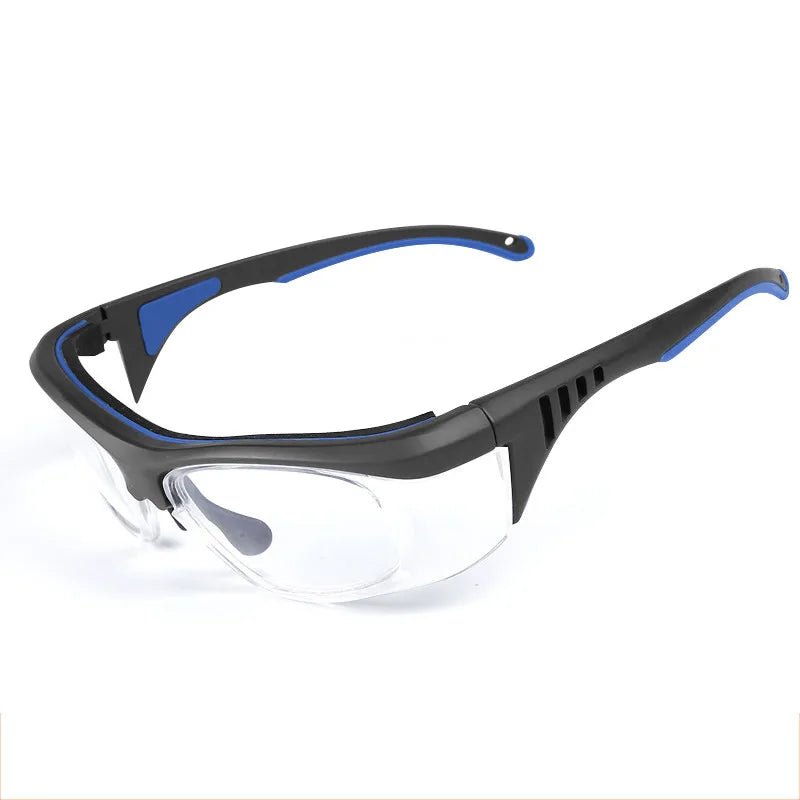 Anti-Splash Safety Glasses Protective Glasses With Case Impact-Resistant Wind Dust Proof For Chemical Research Cycling Riding