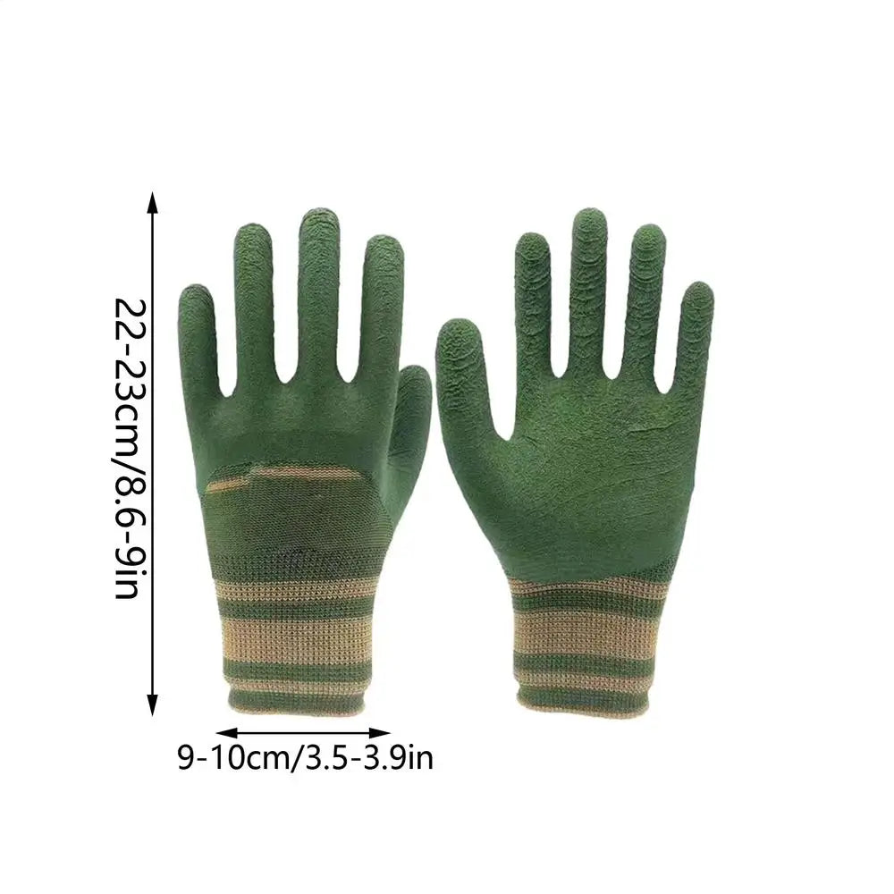 Gardening Gloves Waterproof Garden Work Gloves Non-Slip Thorn-Proof  Yard Work Gloves Portable Garden Supplies Gardening Gloves