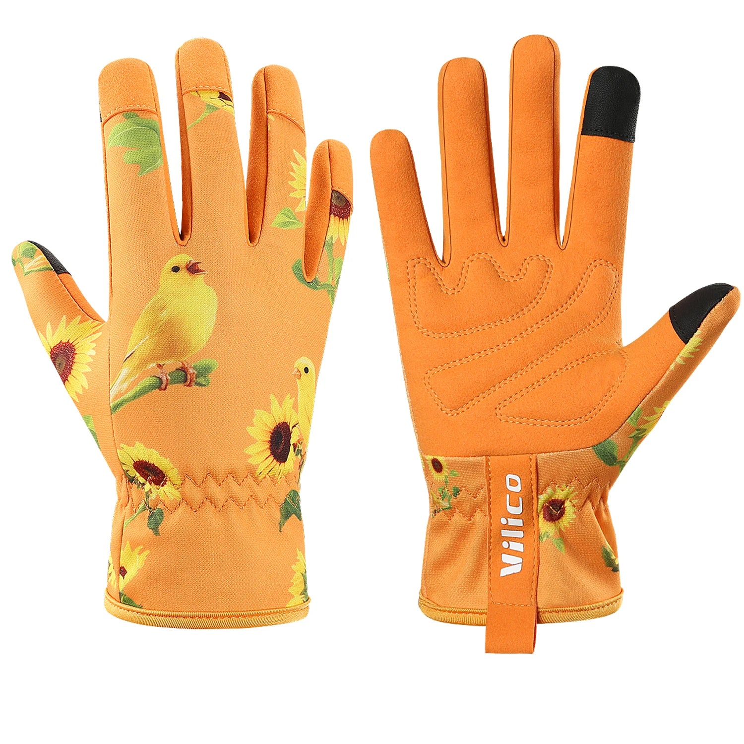 Gardening Gloves for Women Breathable leather Garden Gloves with Grip Thorn-Proof Puncture-Resistant Work Gloves
