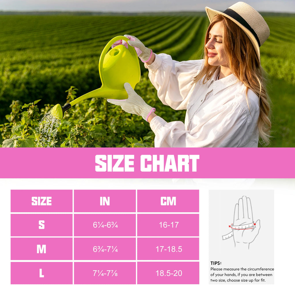 HANDLANDY Gardening Gloves for daily life Yardwork new process Breathable comfort softness handiness Gloves