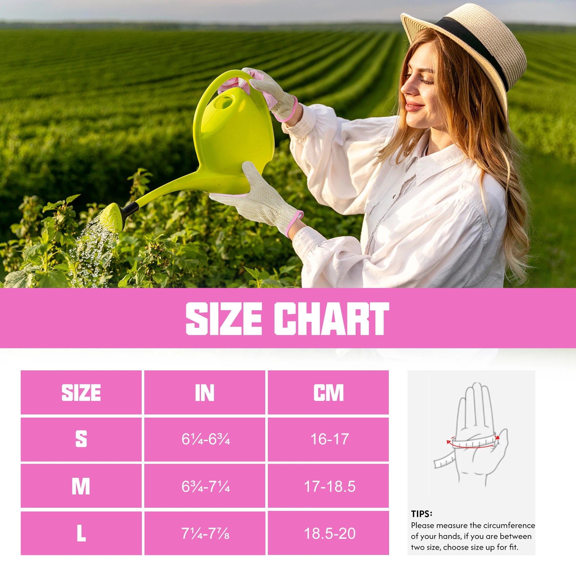 HANDLANDY Gardening Gloves for daily life Yardwork new process Breathable comfort softness handiness Gloves