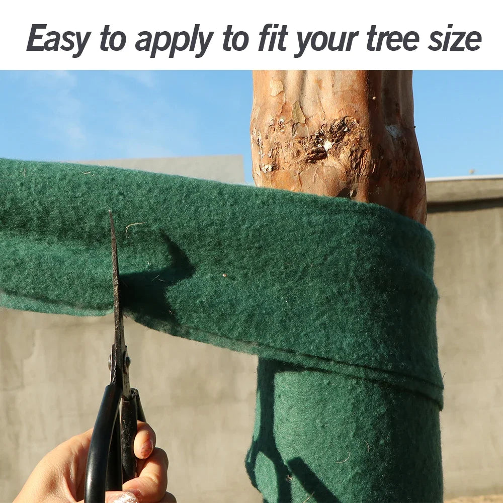 Tree Protector Wraps for Winter-Proof Tree Trunk Guard Shrub Plants Antifreeze Bandage Fabric Cloth for Keep Warm Moisturizing