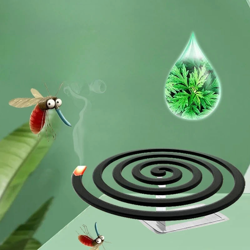 Large Mosquito Coil Mosquito Repellent Aromatherapy Natural Plant Fibers Portable Mosquito Coils Aromatherapy Furnace Accessorie