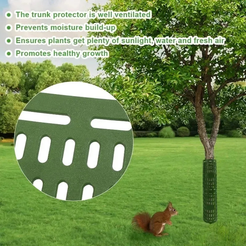 Tree Trunk Protector Bark Protectors Anti Chewing Tree Wrap Adjustable Plant Bark Damage Cover Guard for Various Size Tree Plant