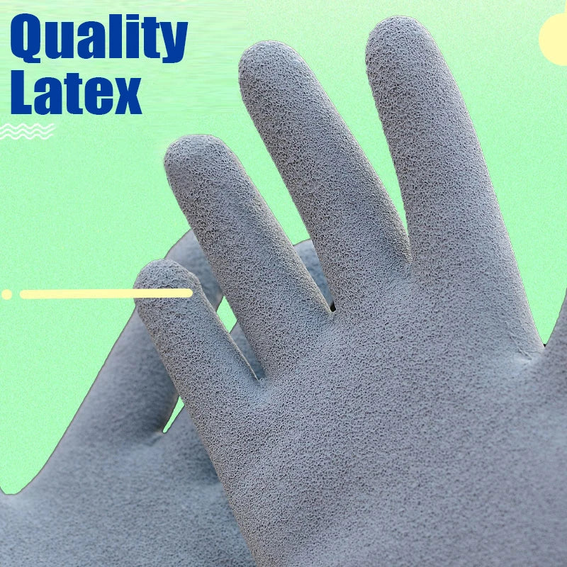 Gardening Gloves Kids Durable Waterproof Garden Work Gloves Non-Slip Children Safety Yard Work Gloves Portable Garden Supplies