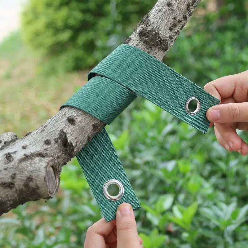 20/1Pcs Tree Support Straps Fixed Tree Branches Windproof Protection Straightening Tools Plant Nylon Belt Garden Accessories