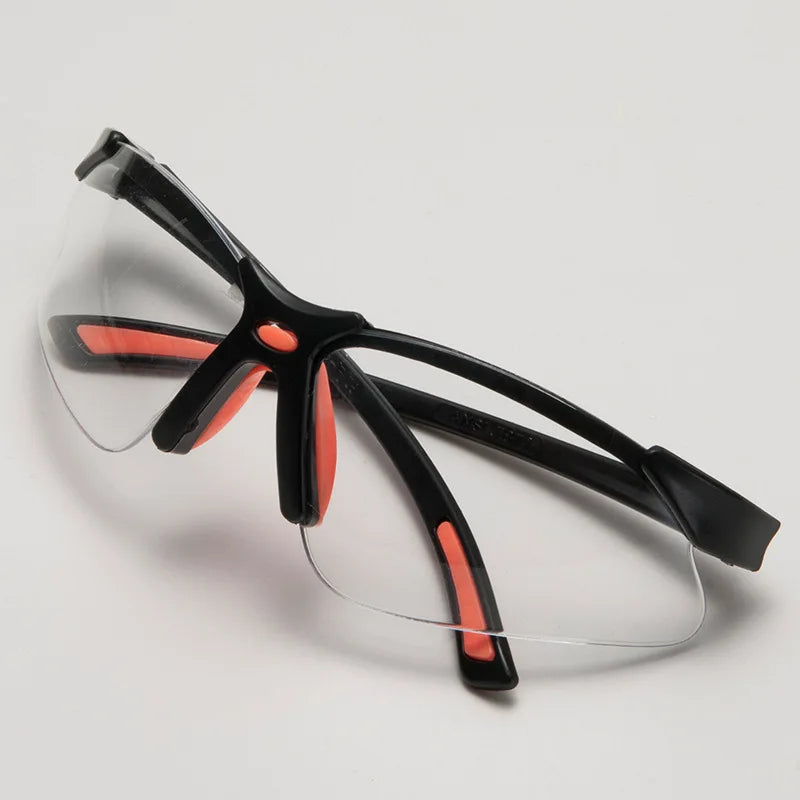 Safety Goggles Bicycle Glasses Transparent Protective Goggles for Cycling Work Protection Security Spectacles Lab Goggles