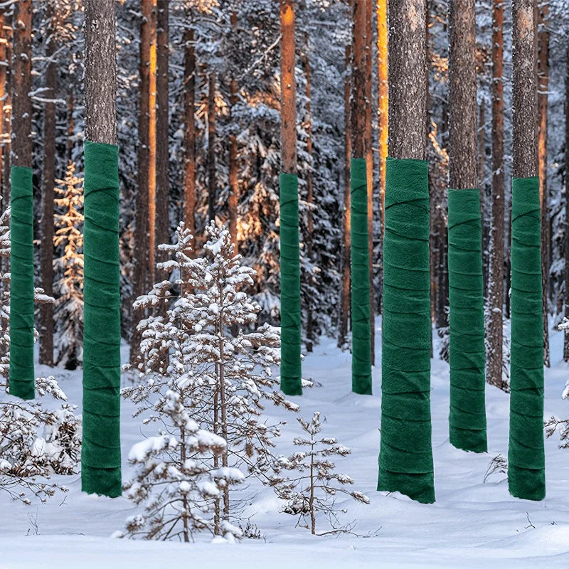 12cm X 5m Tree Protector Wraps Winter-Proof Tree Trunk Guard Shrub Plants Antifreeze Bandage Protector Wrap Tree Protection