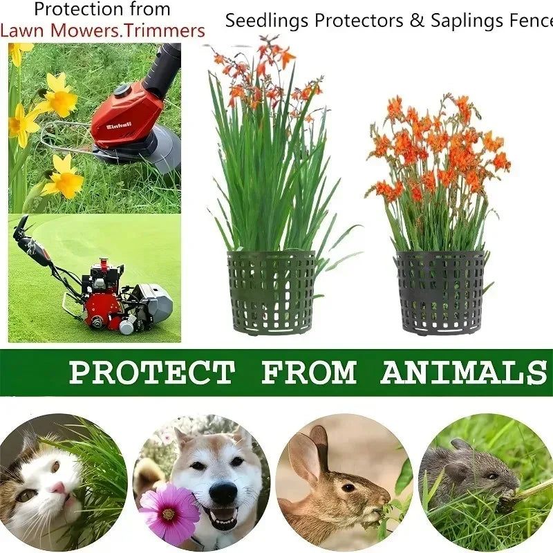 Tree Trunk Protector Bark Protectors Anti Chewing Tree Wrap Adjustable Plant Bark Damage Cover Guard for Various Size Tree Plant
