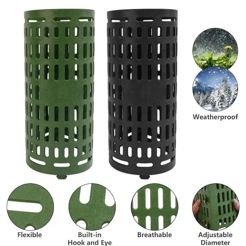 Tree Trunk Protector Bark Protectors Anti Chewing Tree Wrap Adjustable Plant Bark Damage Cover Guard for Various Size Tree Plant