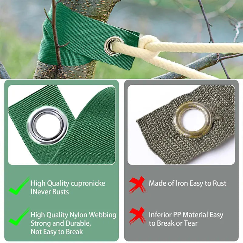 1/10pcs Tree Straps For Staking Premium Quality Tree Support Straps Newly Planted Saplings Protection Straightening Tools 40cm