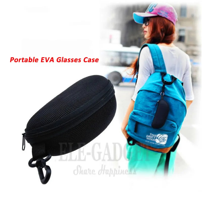Anti-Splash Safety Glasses Protective Glasses With Case Impact-Resistant Wind Dust Proof For Chemical Research Cycling Riding