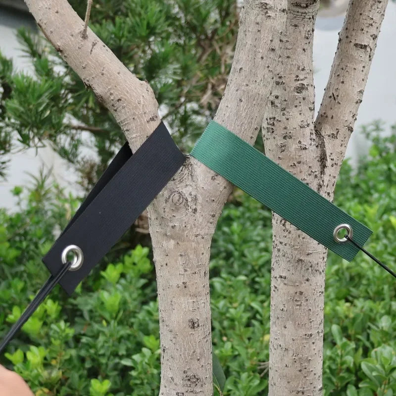 20/1Pcs Tree Support Straps Fixed Tree Branches Windproof Protection Straightening Tools Plant Nylon Belt Garden Accessories