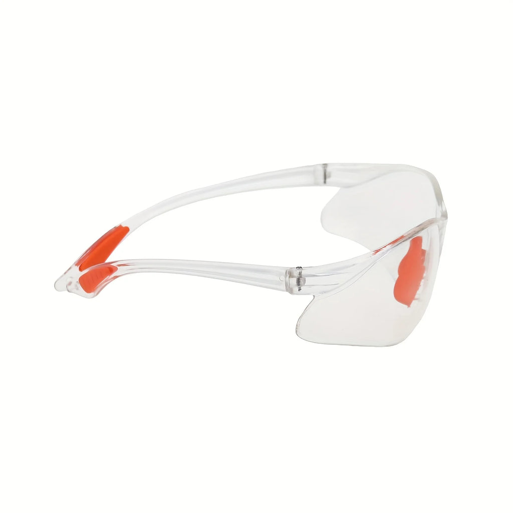 Safety Glasses -12 Piece Pack of Protective Glasses,Safety Goggles Eyewear Eyeglasses for Eye Protection with Clear Plastic Lens
