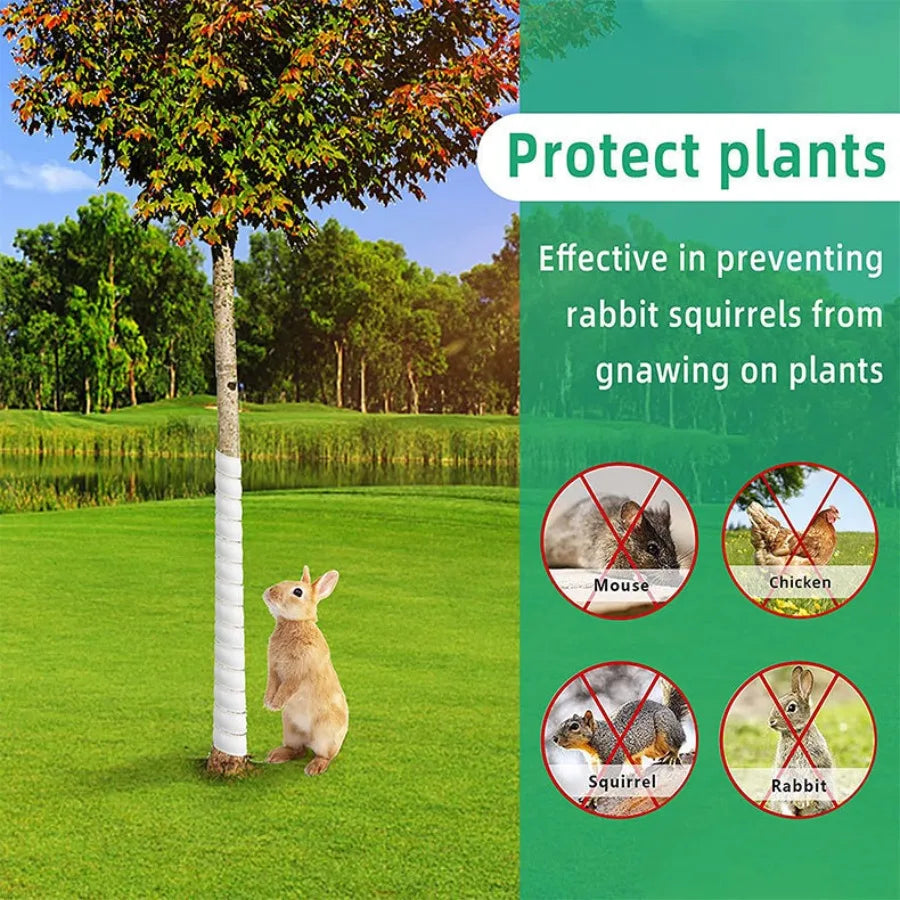 1-4 Pcs Tree Trunk Protector Plastic Spiral Tree Trunk Protector Wrap Tree Bark Protector Tube to Protect Saplings from Animals