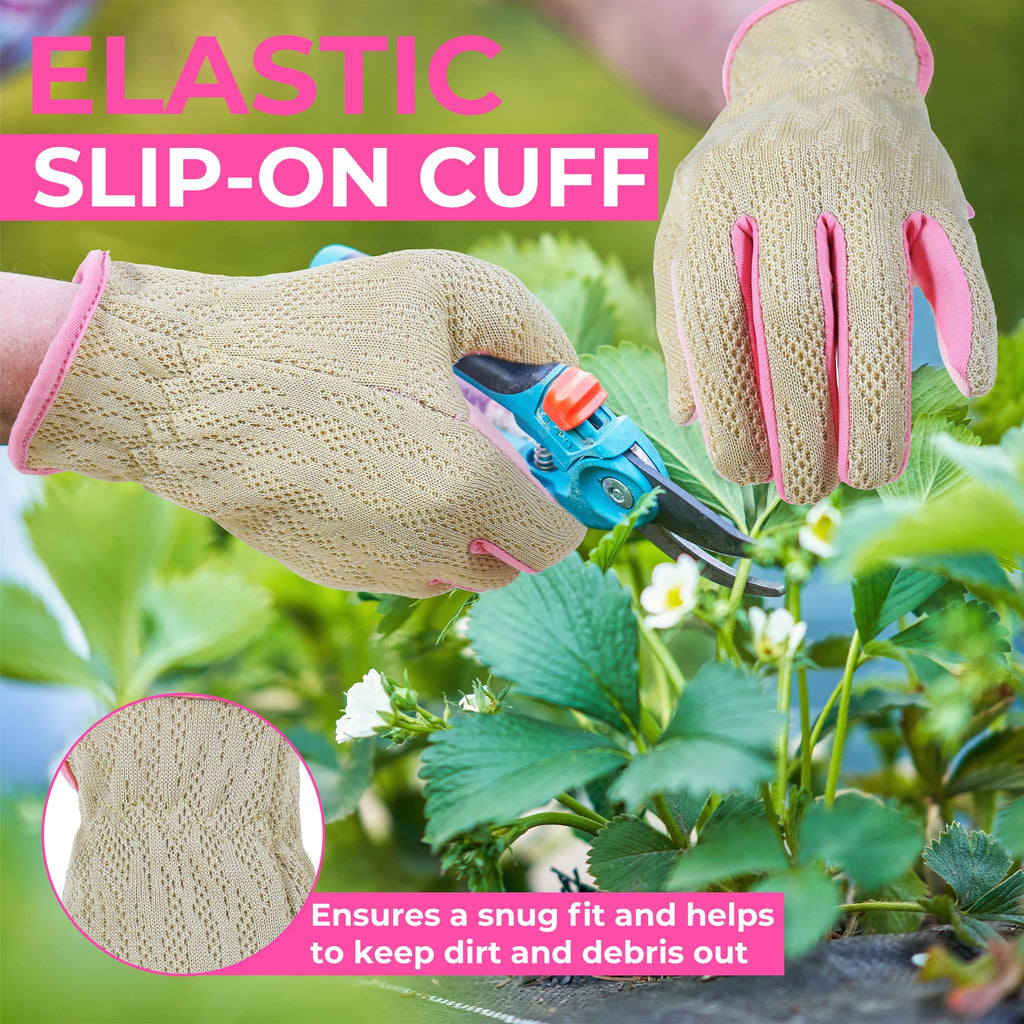 HANDLANDY Gardening Gloves for daily life Yardwork new process Breathable comfort softness handiness Gloves