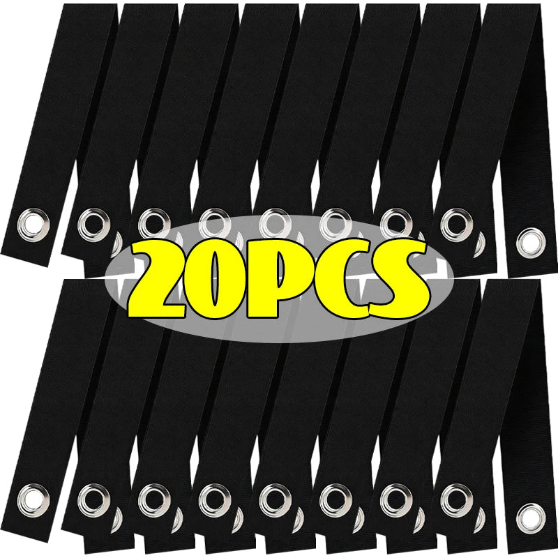 20/1Pcs Tree Support Straps Fixed Tree Branches Windproof Protection Straightening Tools Plant Nylon Belt Garden Accessories