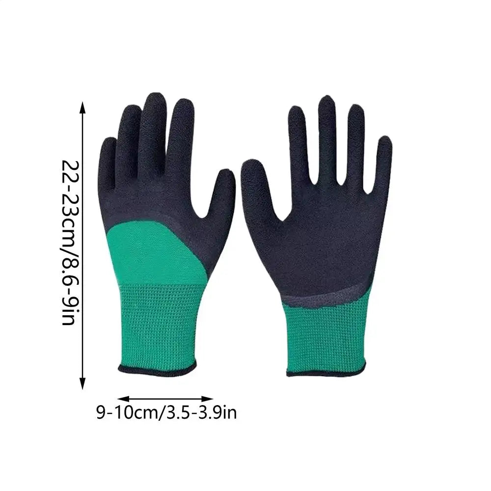 Gardening Gloves Waterproof Garden Work Gloves Non-Slip Thorn-Proof  Yard Work Gloves Portable Garden Supplies Gardening Gloves